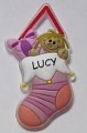 Waiting For Santa - Stocking: Lucy