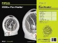 Pifco Upright Fan Heater 2 Kw