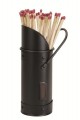 Match Holder & Matches Black